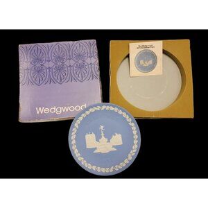 Original Box Wedgwood Christmas Collectors Plate 1971, New Old Stock